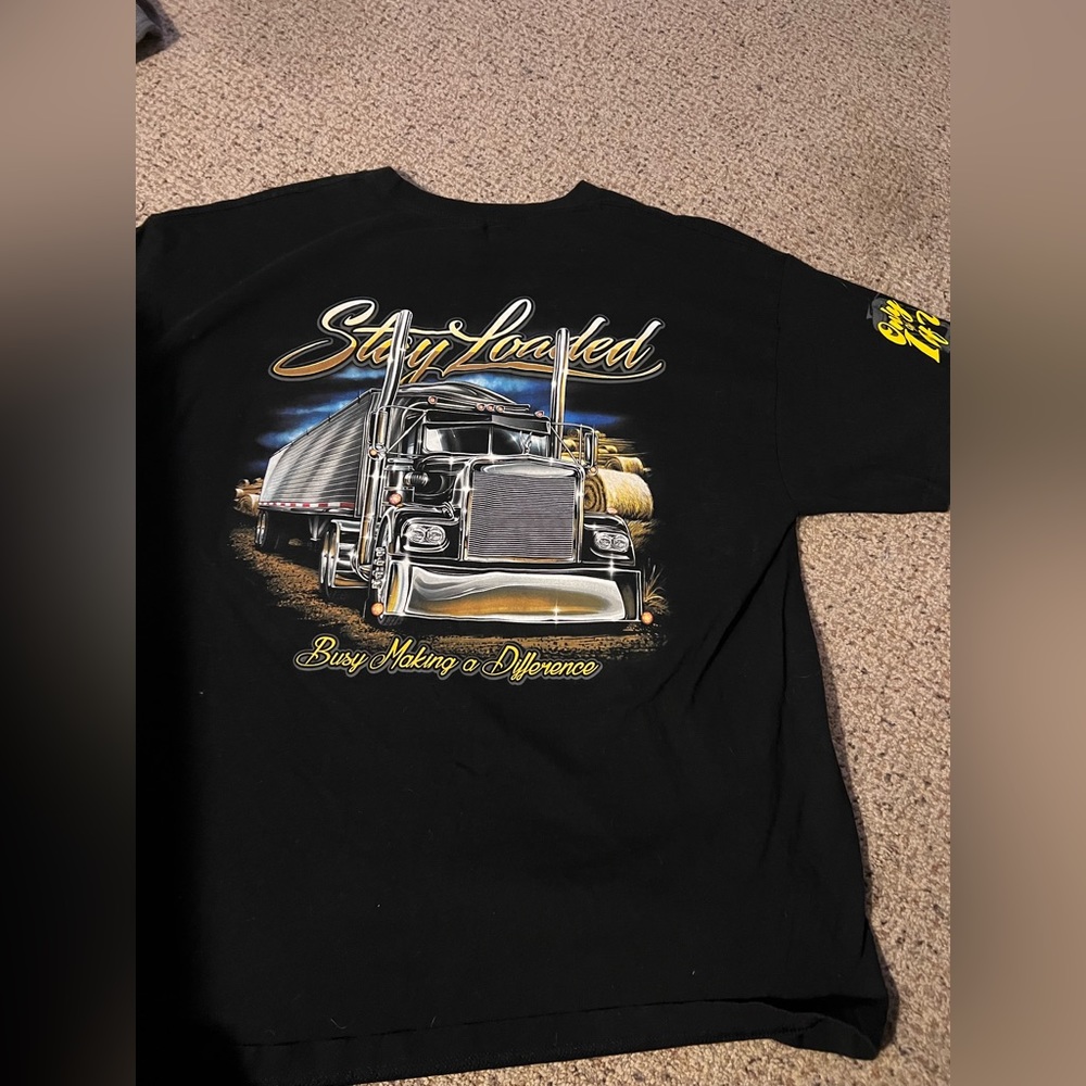 Stay loaded truck shirt
